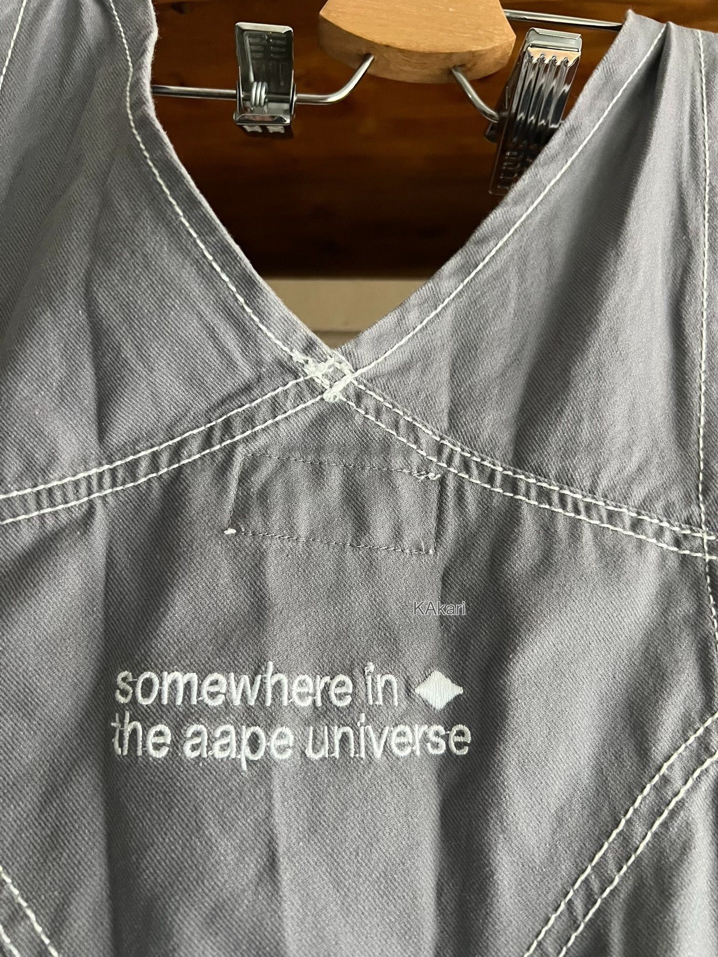 Aape Aape Gray Cargo Overalls Size US 26 / EU 42 - 5 Thumbnail