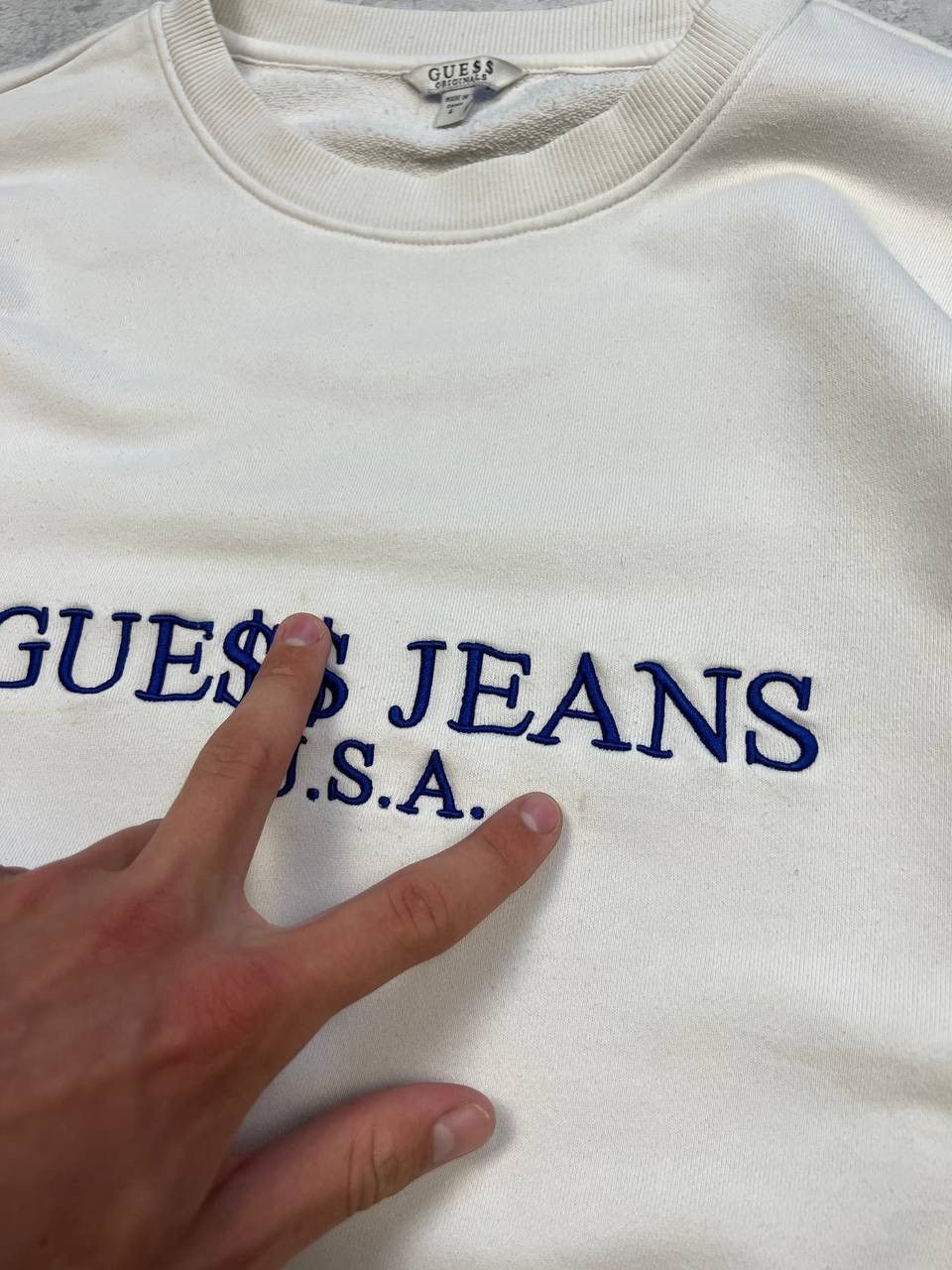Guess Guess Jeans USA Asap Rocky Sweatshirt Embroidered Logo Size US L / EU 52-54 / 3 - 10 Thumbnail
