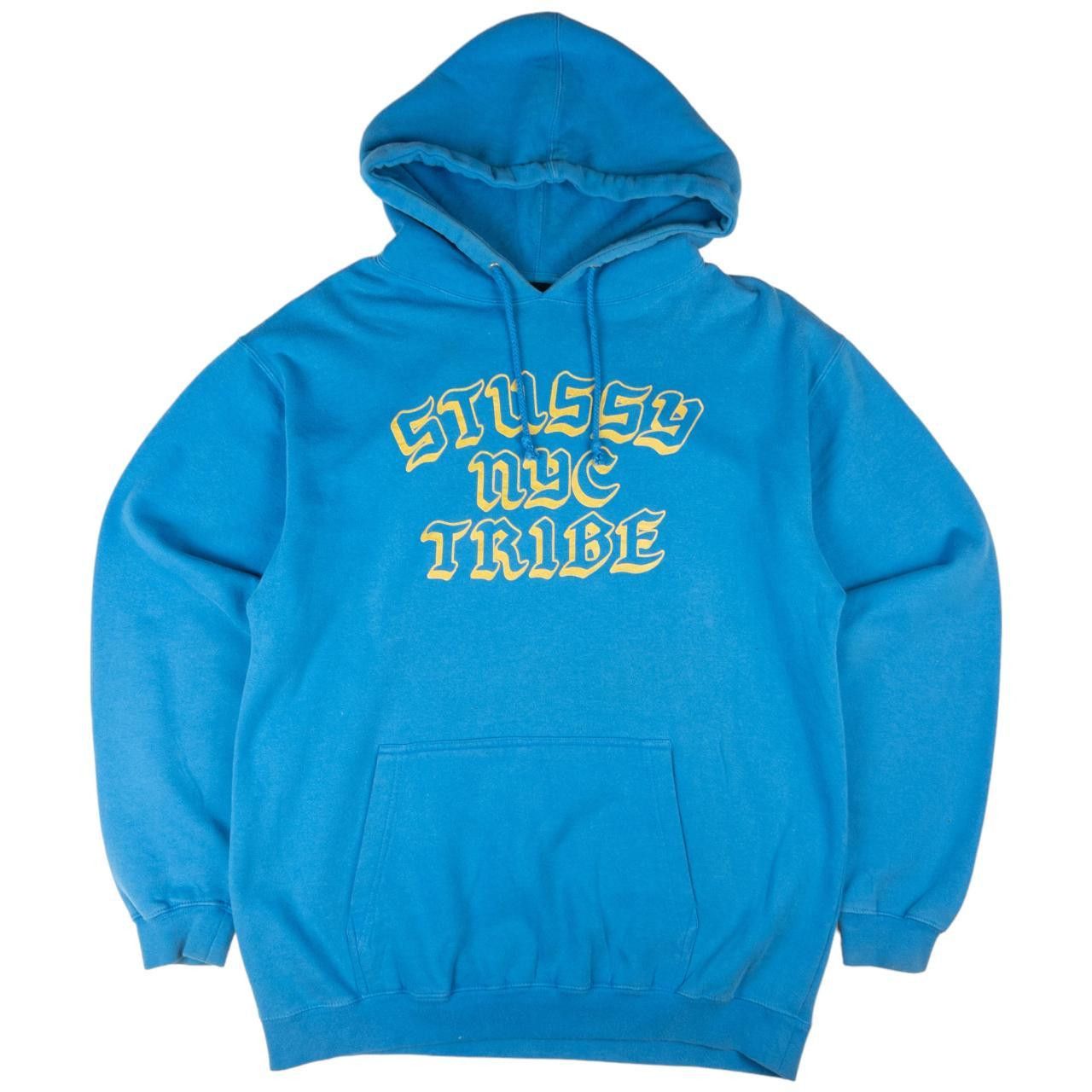 Vintage Stussy NYC Tribe Hoodie Size XL