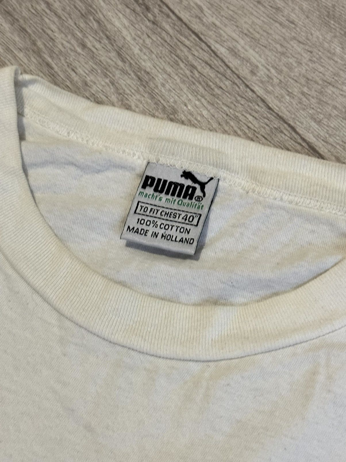Puma × Vintage 🔷Vintage Puma Sportswear 1989 T-shirt🔷 Size US XL / EU 56 / 4 - 3 Thumbnail