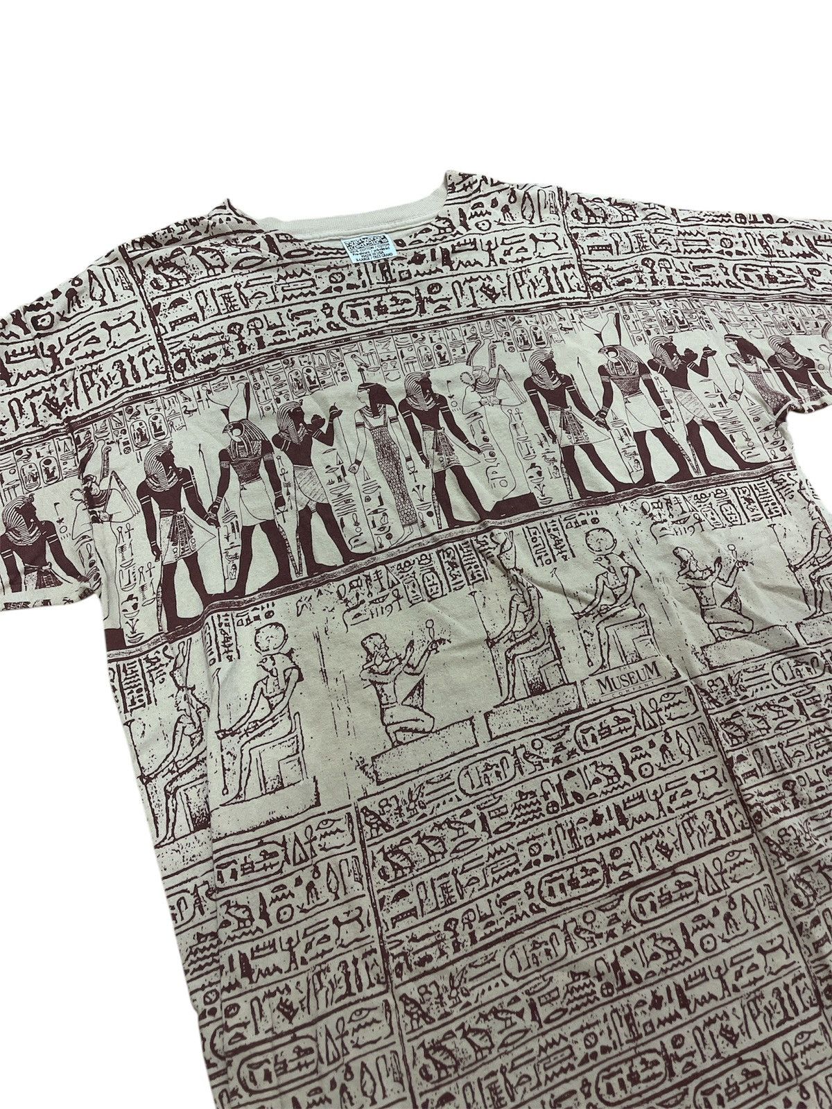 Vintage Vintage Wildwood Productions Egyptian All Over Print Size US XL / EU 56 / 4 - 5 Thumbnail