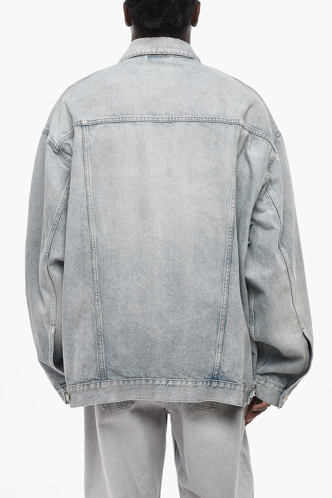 Balenciaga og1mm0426 Denim Jacket in Blue Size US M / EU 48-50 / 2 - 2 Thumbnail