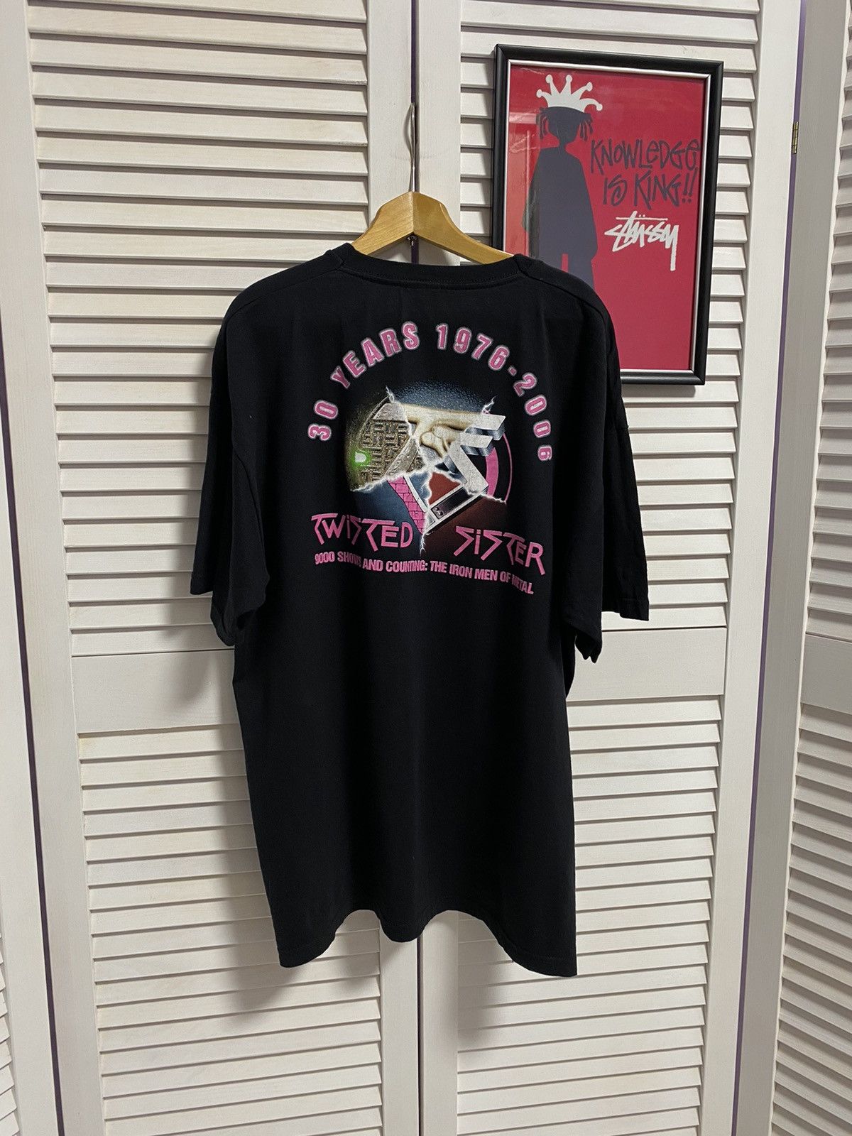 Band Tees Vintage T Shirt Twisted Sister Iron Metal Rock Band Size US L / EU 52-54 / 3 - 4 Thumbnail