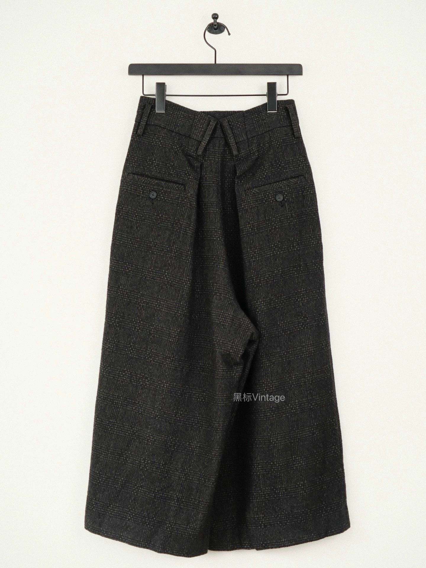 Yohji Yamamoto Yohji Yamamoto 24AW Vintage Wool Wide Leg Pant Size 26" / US 2 / IT 38 - 3 Thumbnail