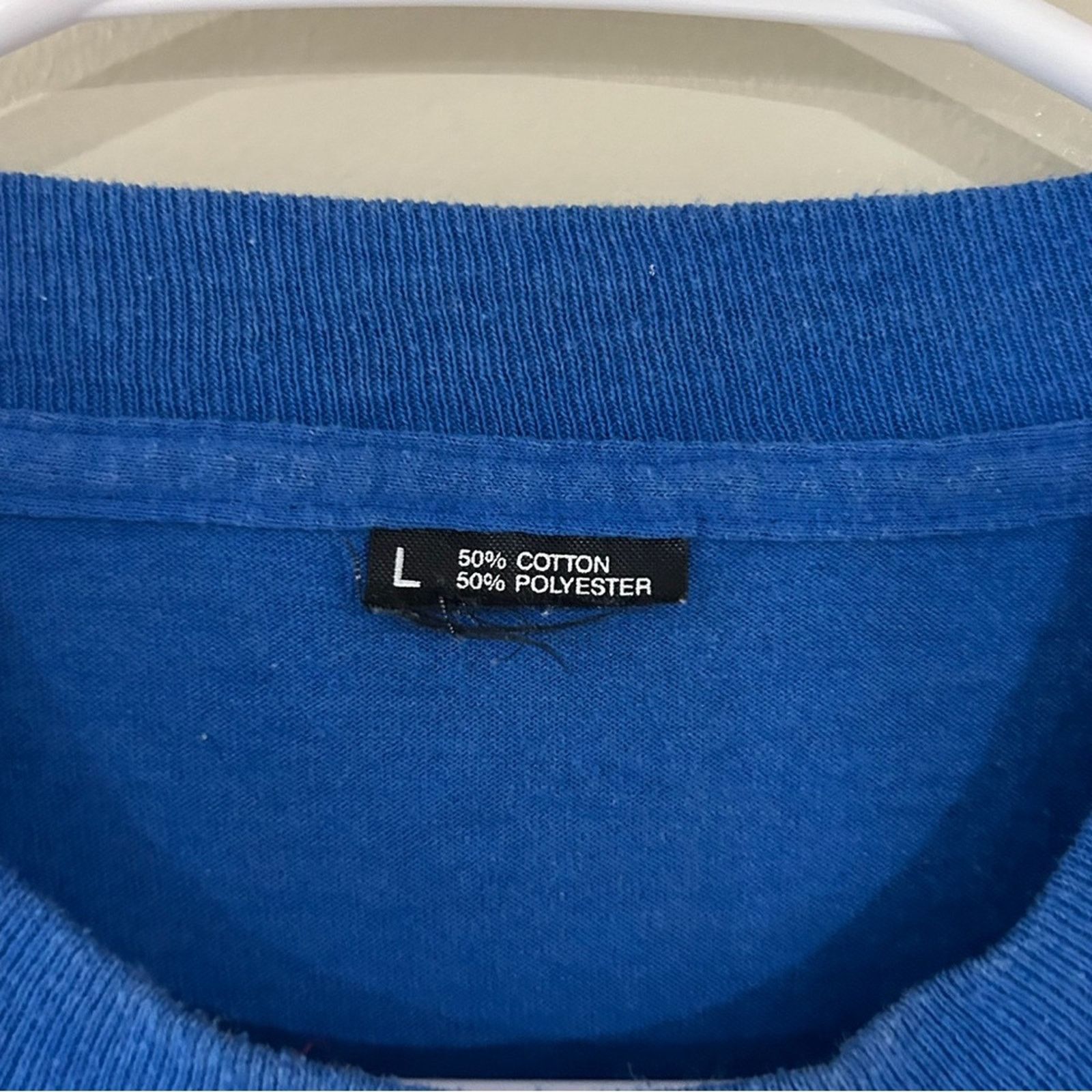 Fruit Of The Loom Vintage Los Angeles Lakers Blue Shirt Size US L / EU 52-54 / 3 - 3 Thumbnail