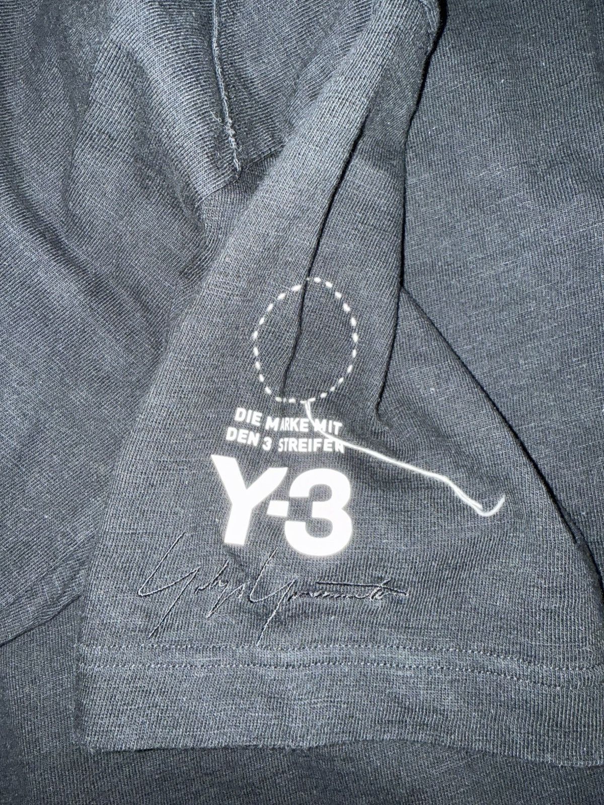 Y-3 Y-3 Cotton Tee Size US XL / EU 56 / 4 - 3 Thumbnail