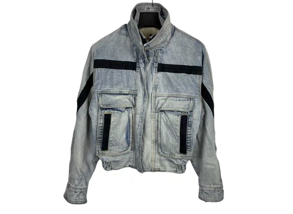 Fear of God Blue Denim Jacket with Black Accents - XS Size US XS / EU 42 / 0 - 1 Thumbnail