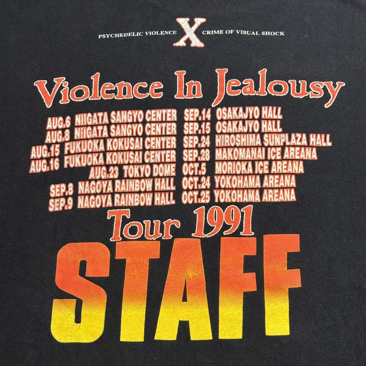 Other X JAPAN Tour 1991 Violence in Jealous Official Merchandise Size US XL / EU 56 / 4 - 4 Thumbnail