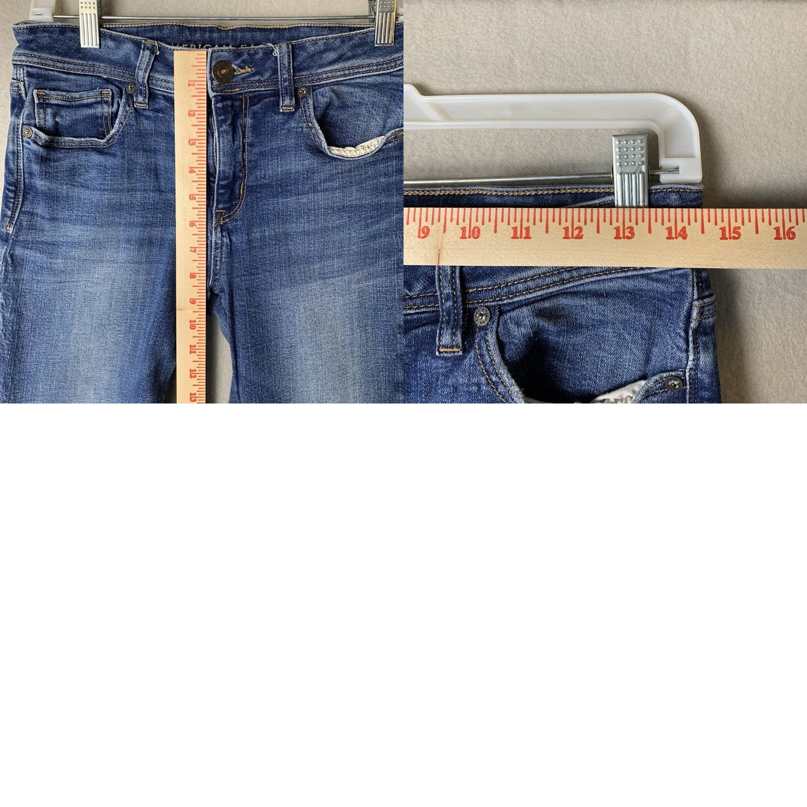 American Eagle Outfitters American Eagle Outfitters Jeans Women Bootcut 8 Blue Kick Stretch Denim 5-Pocket Casual Preppy 90s Hipster Grunge Modern Vintage No Size 30" / US 8 / IT 44 - 8 Thumbnail