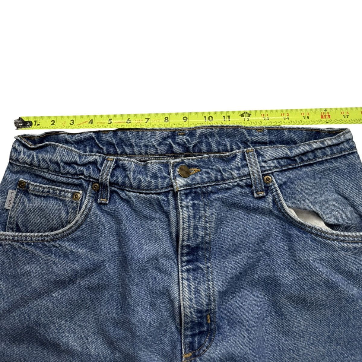 Carhartt Carhartt Jeans Custom Serape Patch Denim Workwear Pants Size US 34 / EU 50 - 8 Thumbnail