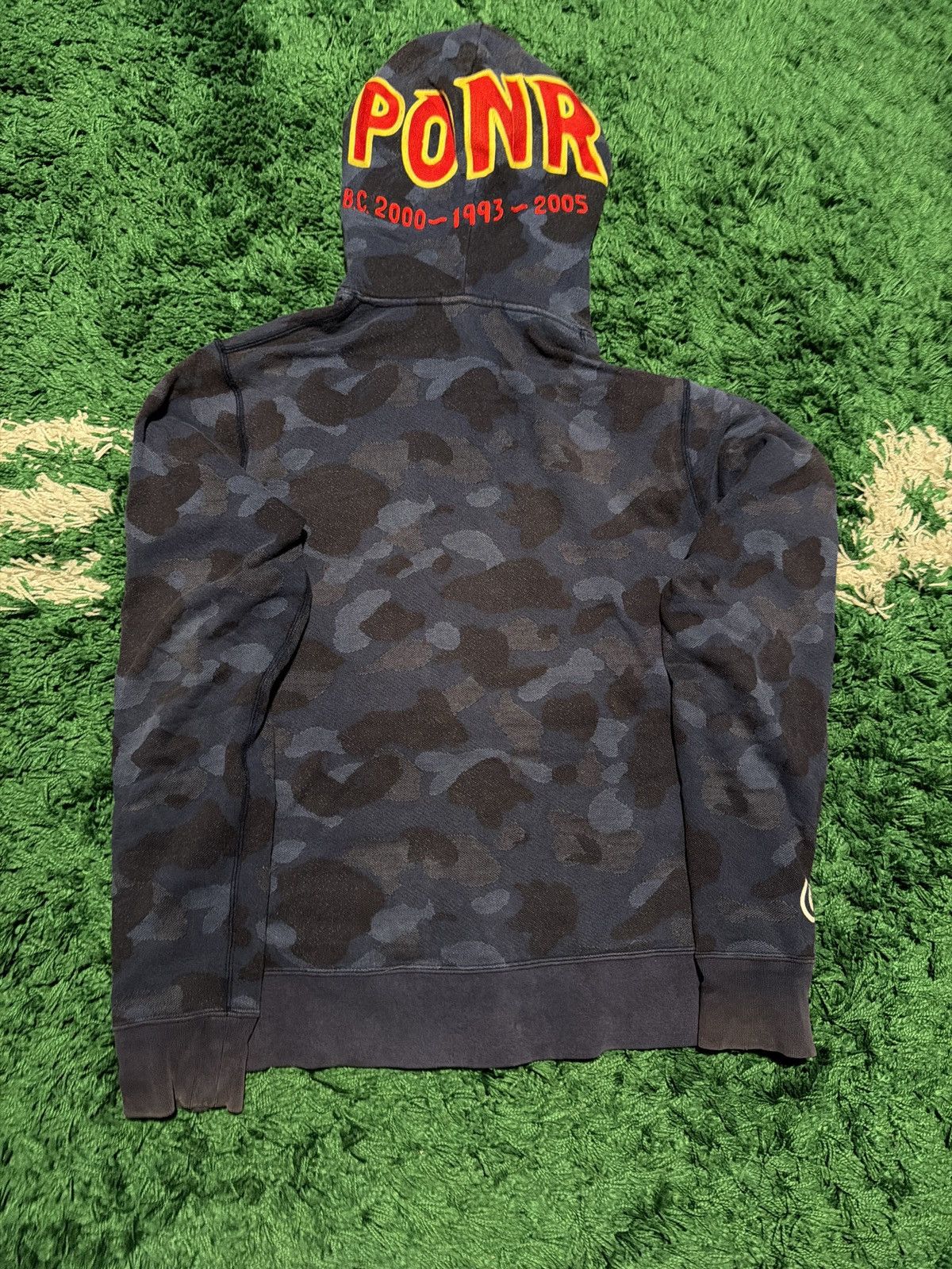 Bape BAPE Color Camo PONR Shark Full Zip Hoodie Fall/Winter 2019 Size US L / EU 52-54 / 3 - 2 Thumbnail