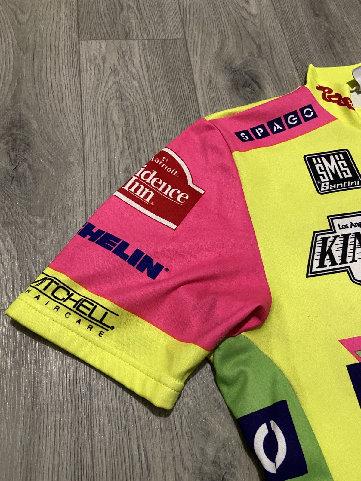 Rapha SMS Santini LS Velo Cycling Jersey LA Kings Spago Size US L / EU 52-54 / 3 - 7 Thumbnail