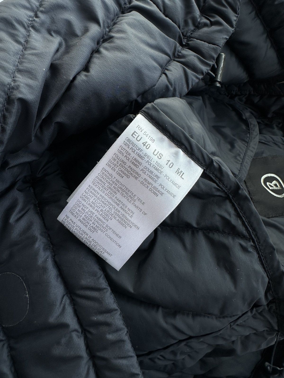 Bogner × Vintage Vintage Bogner Fire + Ice Woman Down Micro Puffer Jacket Size L / US 10 / IT 46 - 7 Thumbnail