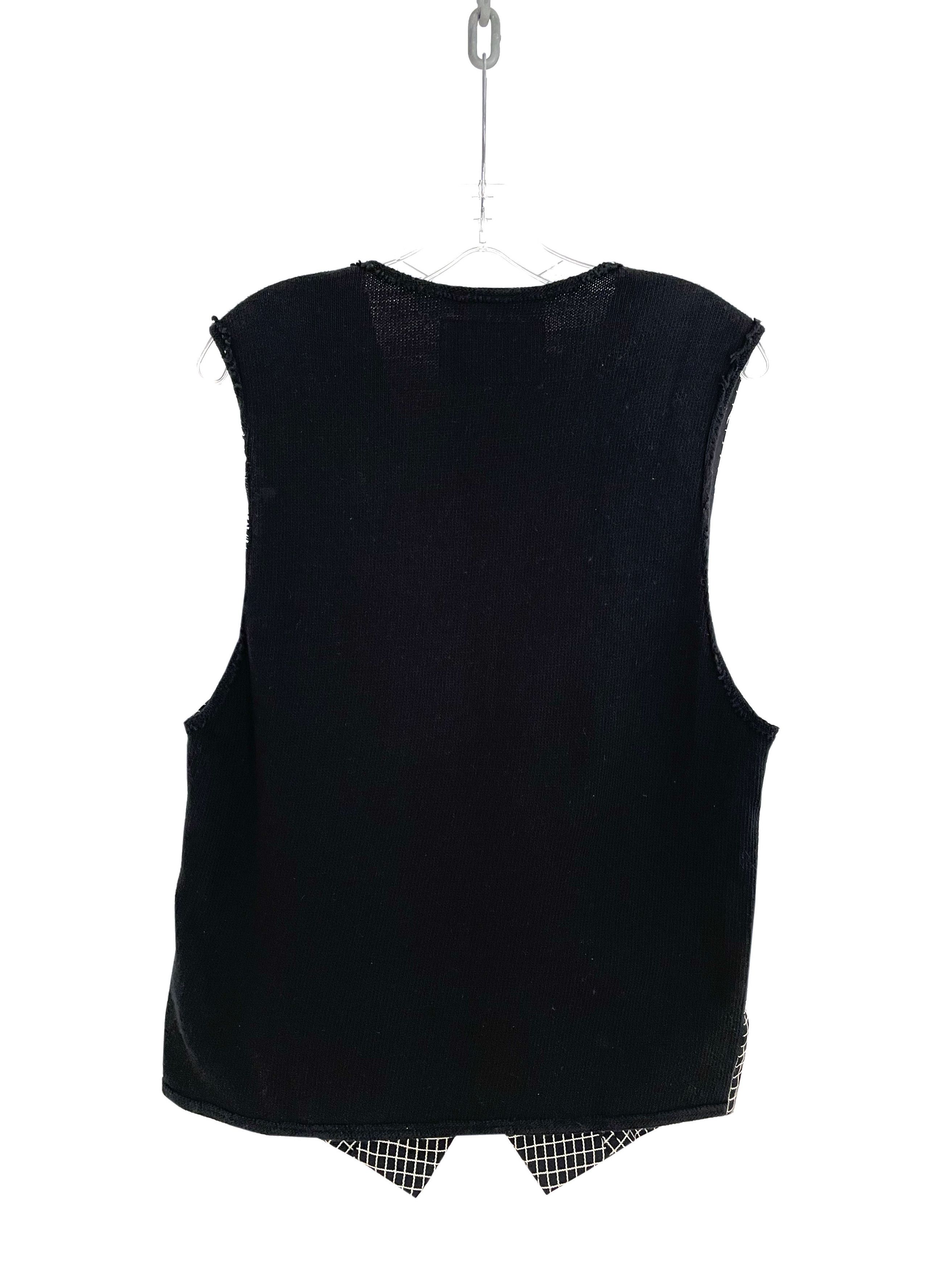 Undercover AW04 Checkered Hybrid Vest Size US M / EU 48-50 / 2 - 6 Thumbnail