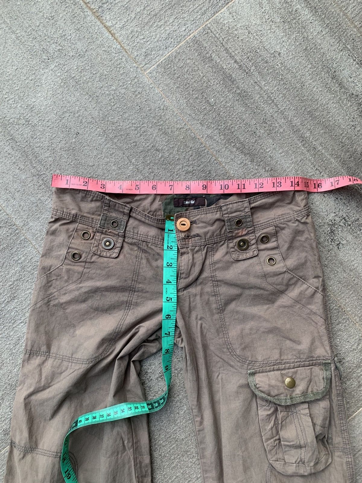 Japanese Brand Spiral Girl Cargo Pants Size 30" / US 8 / IT 44 - 10 Thumbnail
