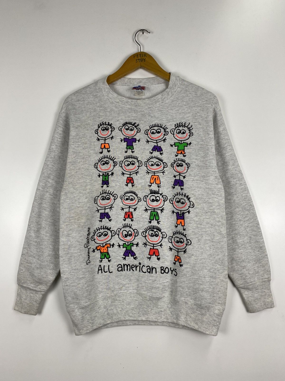 Vintage Vintage 1992 Danny First Sweatshirt Size US S / EU 44-46 / 1 - 2 Thumbnail