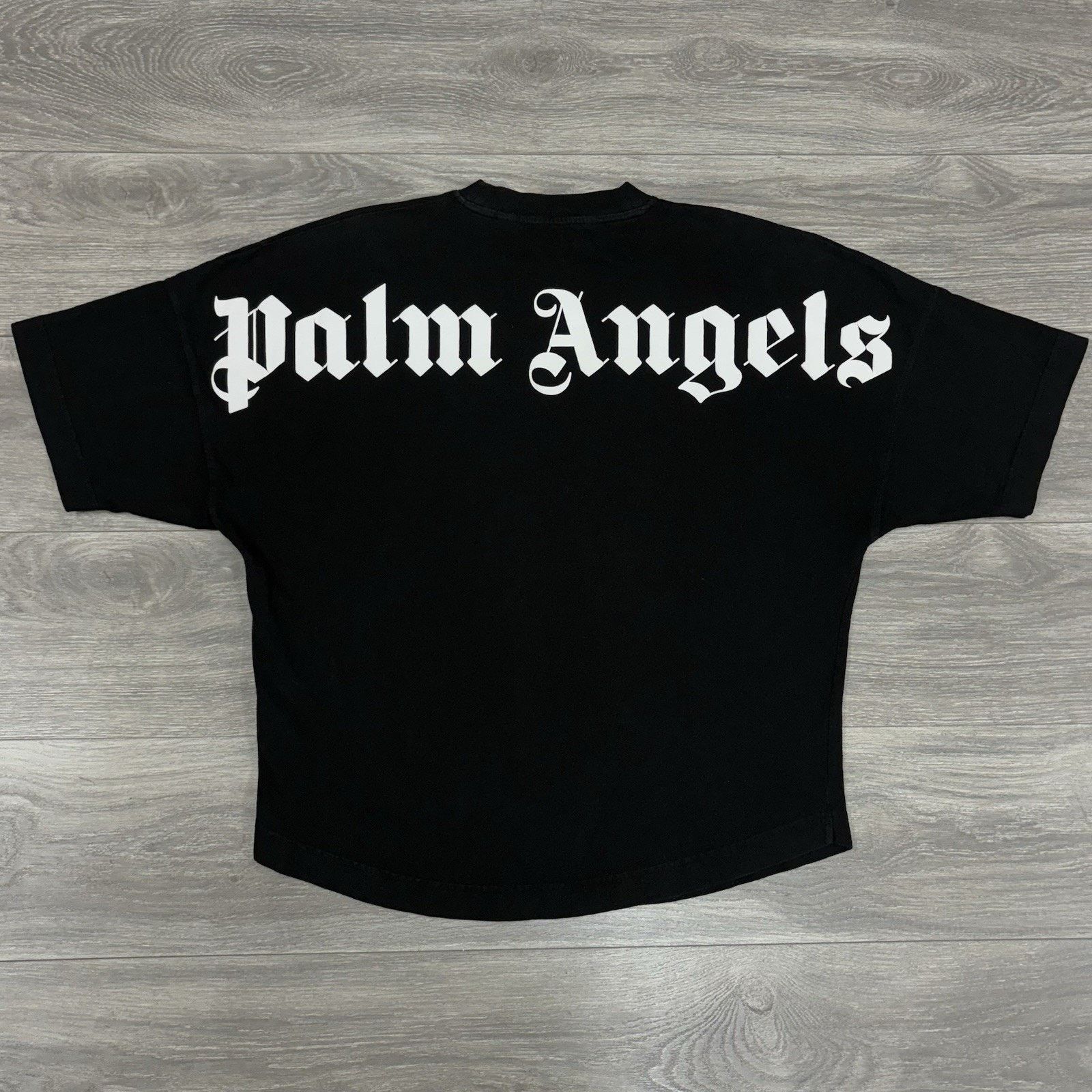 Palm Angels Classic Logo Over T-Shirt ' Black ' GREAT COND