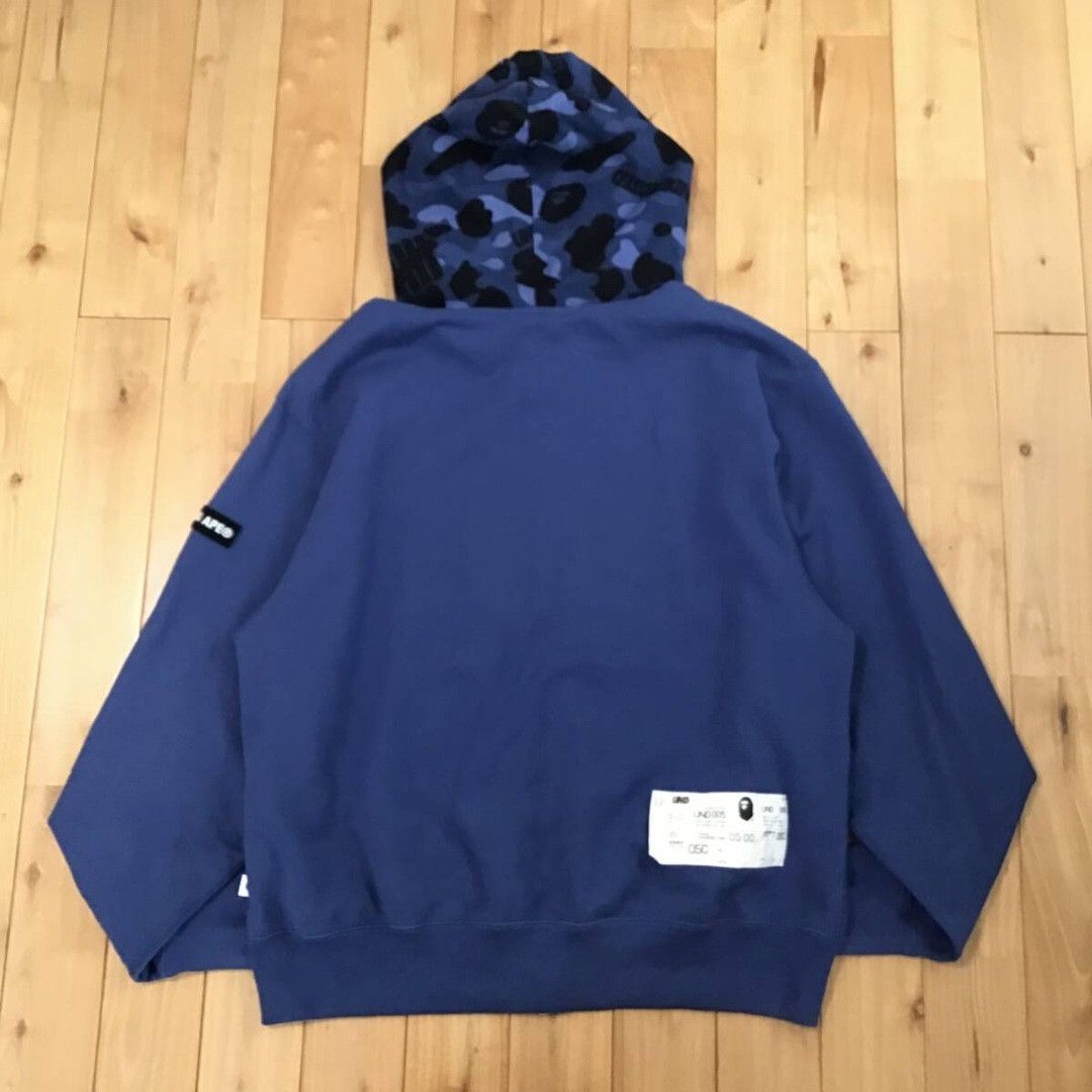 Bape × Undefeated BAPE × Undefeated zip hoodie blue camo a bathing ape Size US L / EU 52-54 / 3 - 3 Thumbnail
