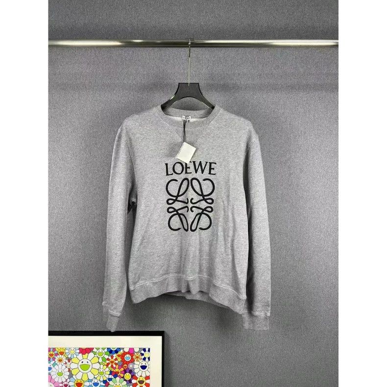 Loewe LOEWE Embroidered LOGO hoodie Size L / US 10 / IT 46 - 1 Thumbnail