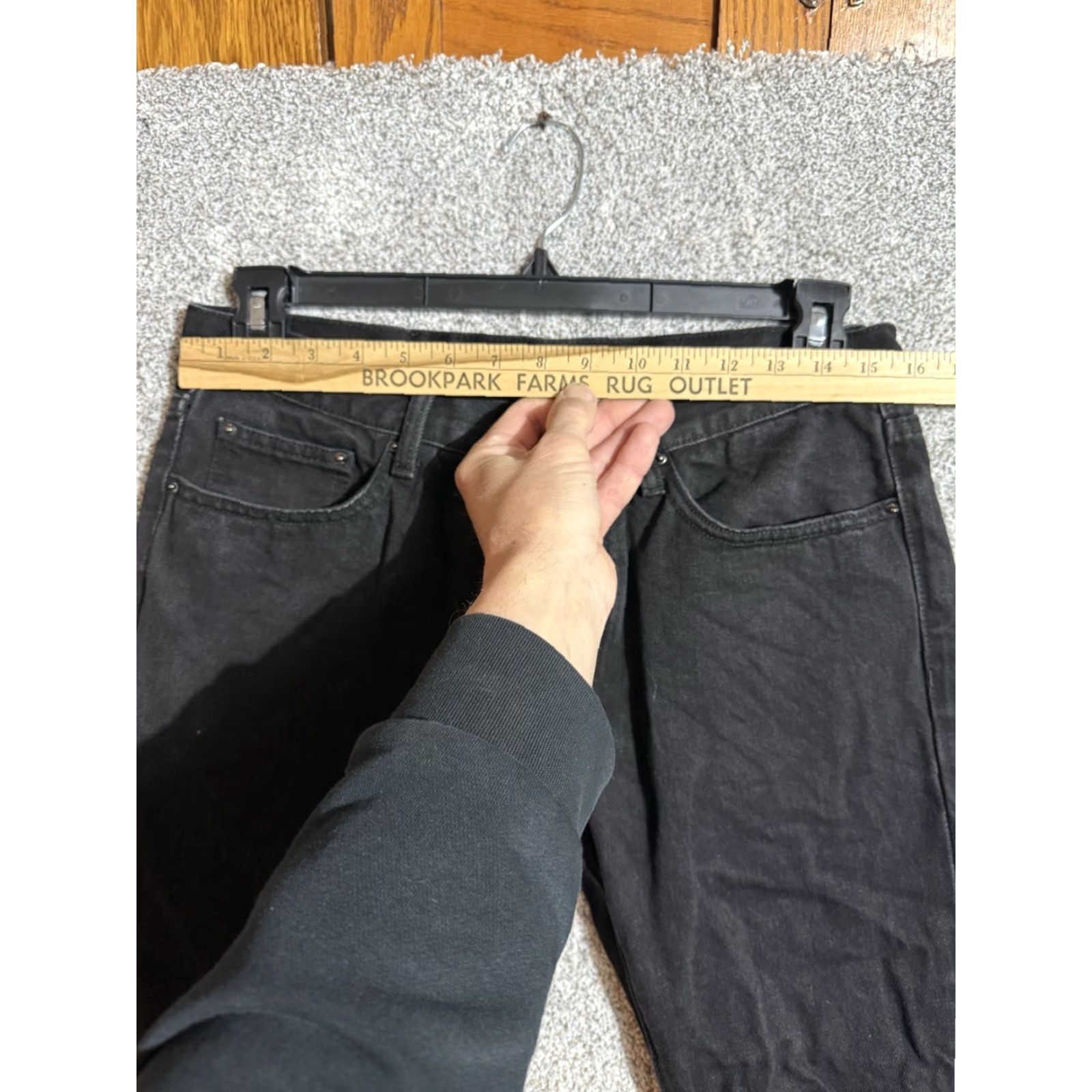 MNML Mnml Jeans Mens Size 31 Distressed Ripped Grunge Streetwear Edgy Y2K Inspired Size US 31 - 3 Thumbnail
