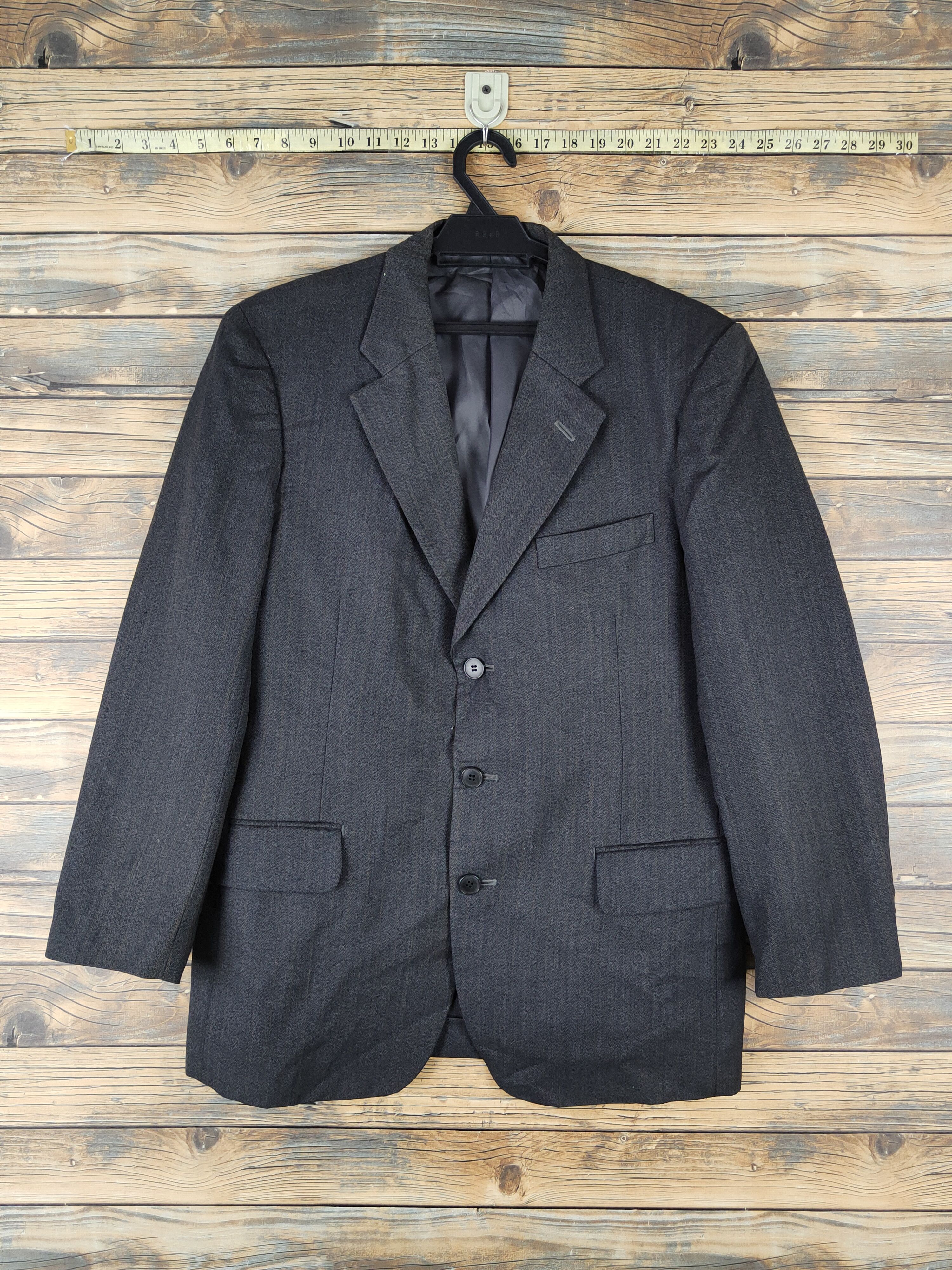 Japanese Brand × Vintage Very rare One Week Black Blazers (Vintage Stuff) Size US M / EU 48-50 / 2 - 1 Thumbnail