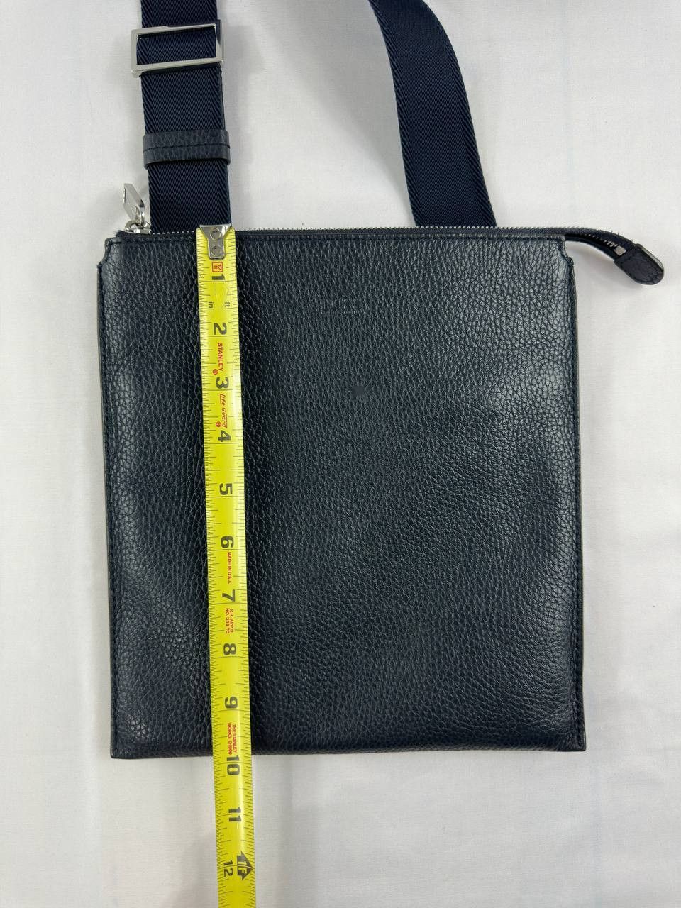 Hugo Boss Hugo Boss Crossbody Leather Navy Blue Shoulder Bag Size ONE SIZE - 11 Thumbnail
