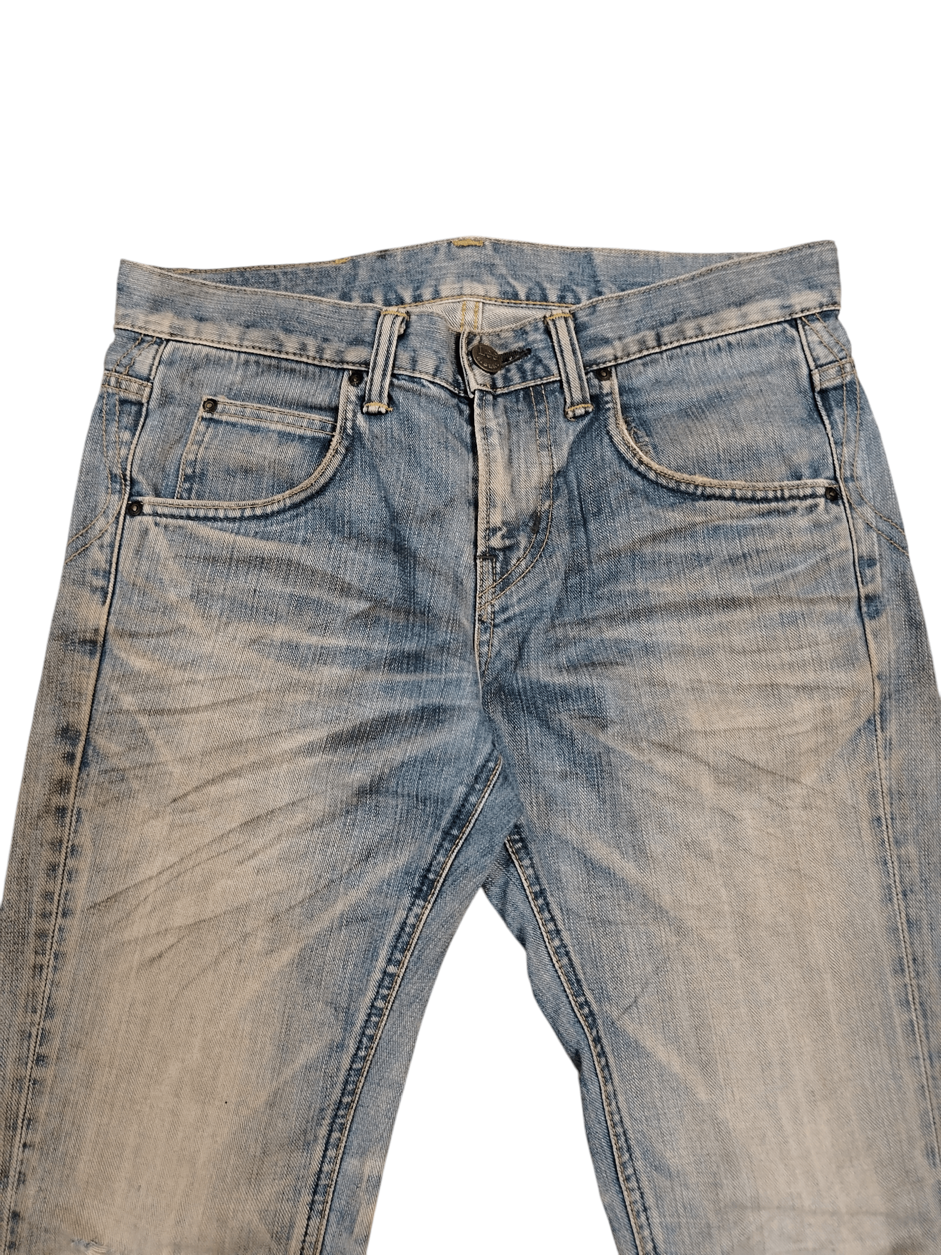 Lee Lee Riders distressed denim jeans Size US 32 / EU 48 - 2 Thumbnail