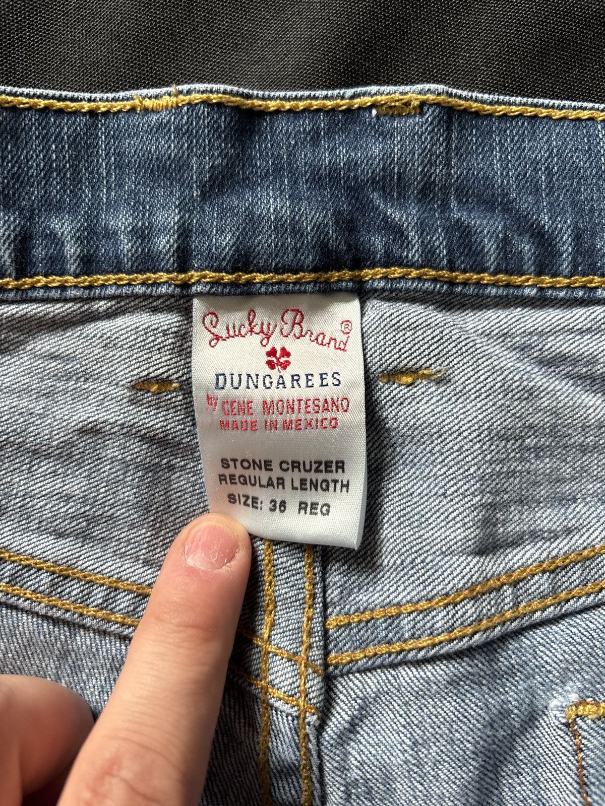Lucky Brand Vintage Lucky Brand Jeans 36/36 Size US 36 / EU 52 - 2 Thumbnail