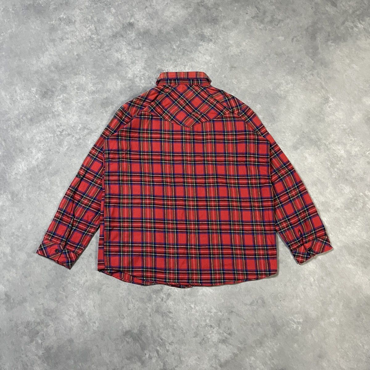 Japanese Brand Sorridere Studded Tartan Flannel Shirt Plaid Punk Archive Size US L / EU 52-54 / 3 - 7 Thumbnail