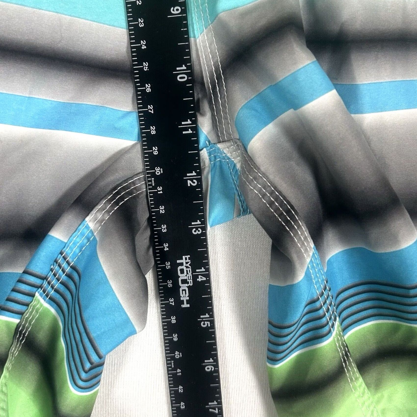 Hurley Hurley Phantom Board Shorts Striped Multicolor 31 Men Beach Surf Trunks Size US 31 - 7 Thumbnail