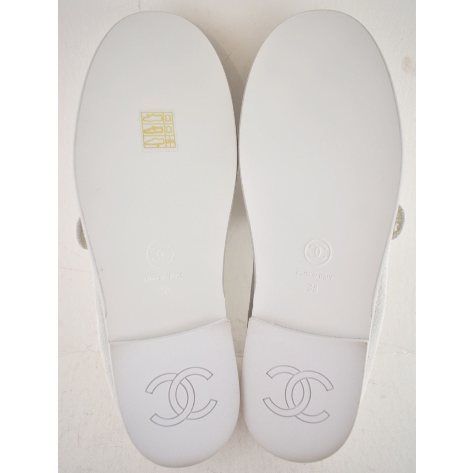Chanel Chanel Shearling Mary Jane Moccasin Ballet Loafer Flat 38 Size US 8 / IT 38 - 17 Thumbnail