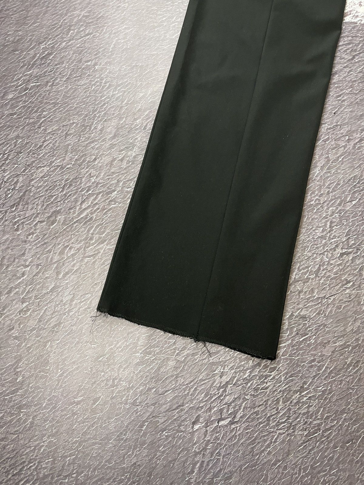Prada Prada nylon black flared pants made in Italy size 42 Size 28" / US 6 / IT 42 - 14 Thumbnail
