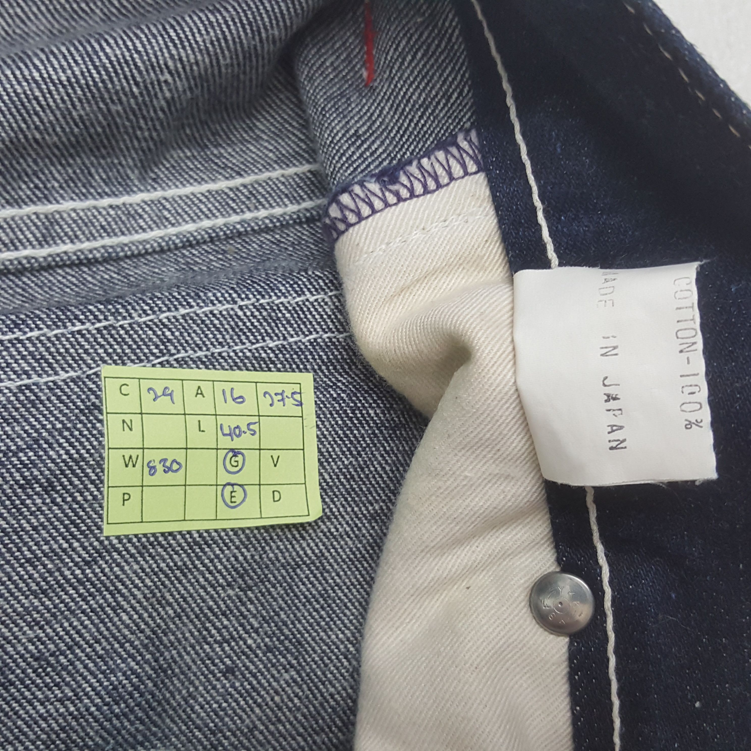 Japanese Brand Vintage Virgo Japanese Brand Denim Jeans RR29 Size US 32 / EU 48 - 8 Thumbnail