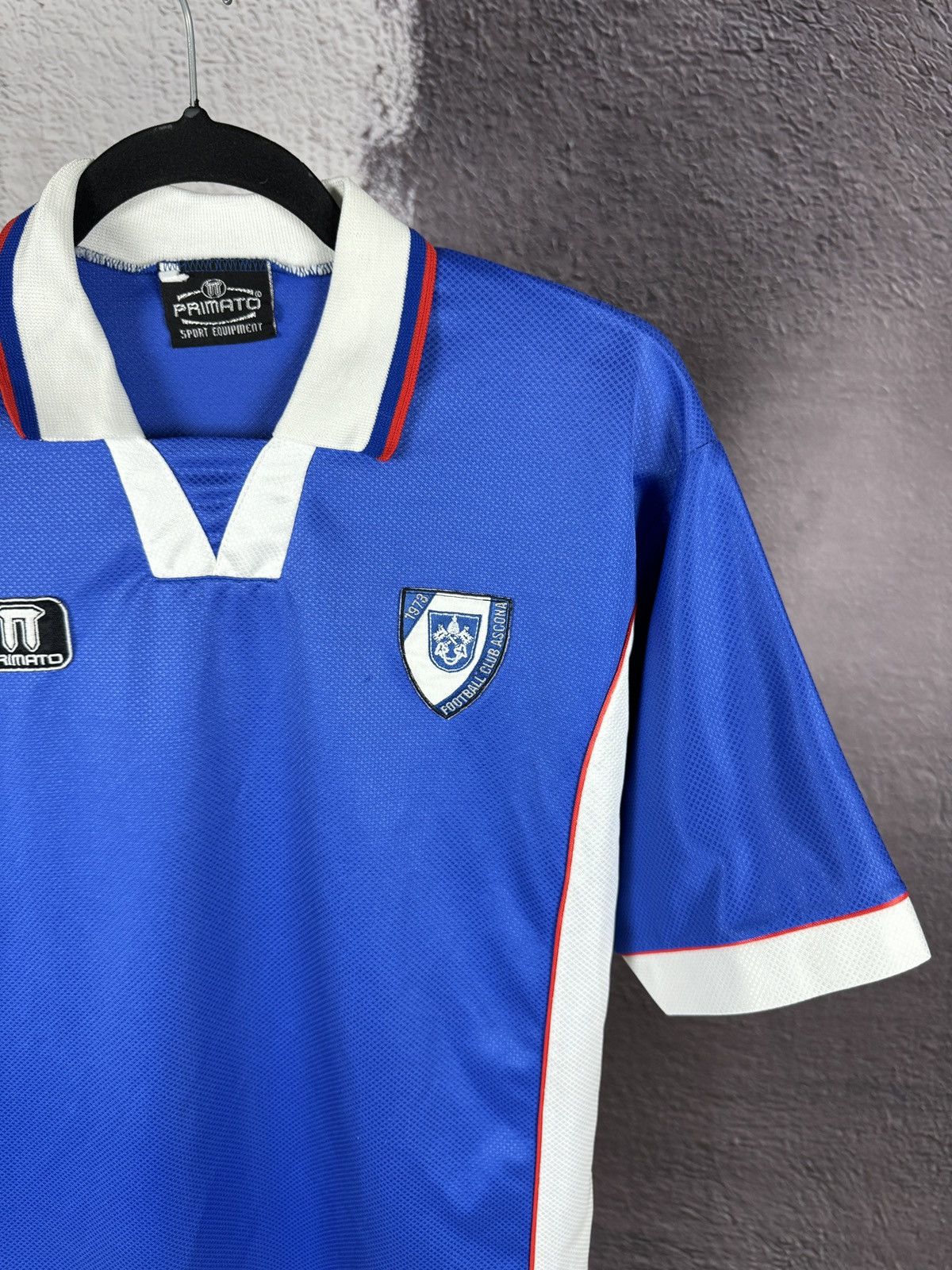 Vintage Primato vintage 90s 00s FC Ascona 1973 #14 jersey Size US M / EU 48-50 / 2 - 4 Thumbnail