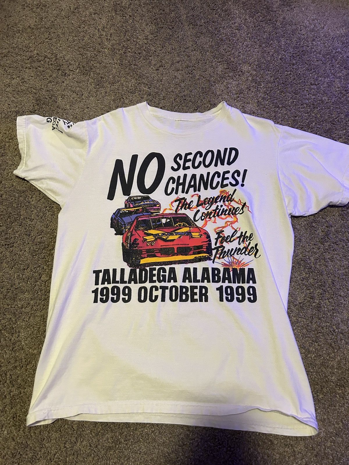 Vintage 1999 Alabama Racing Tee Size US M / EU 48-50 / 2 - 1 Thumbnail