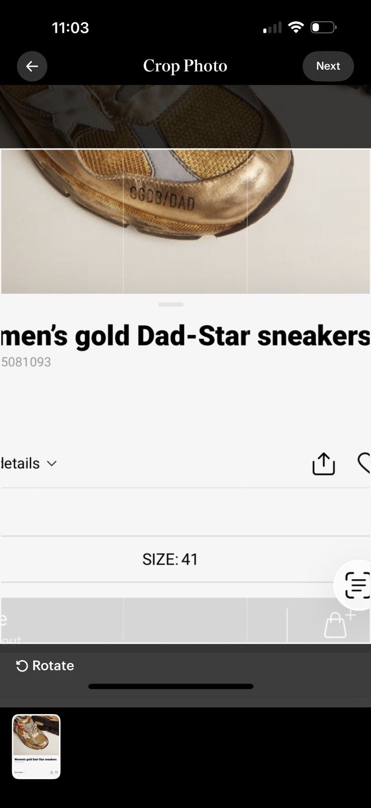 Golden Goose Golden Goose Size US 10 / IT 40 - 6 Thumbnail