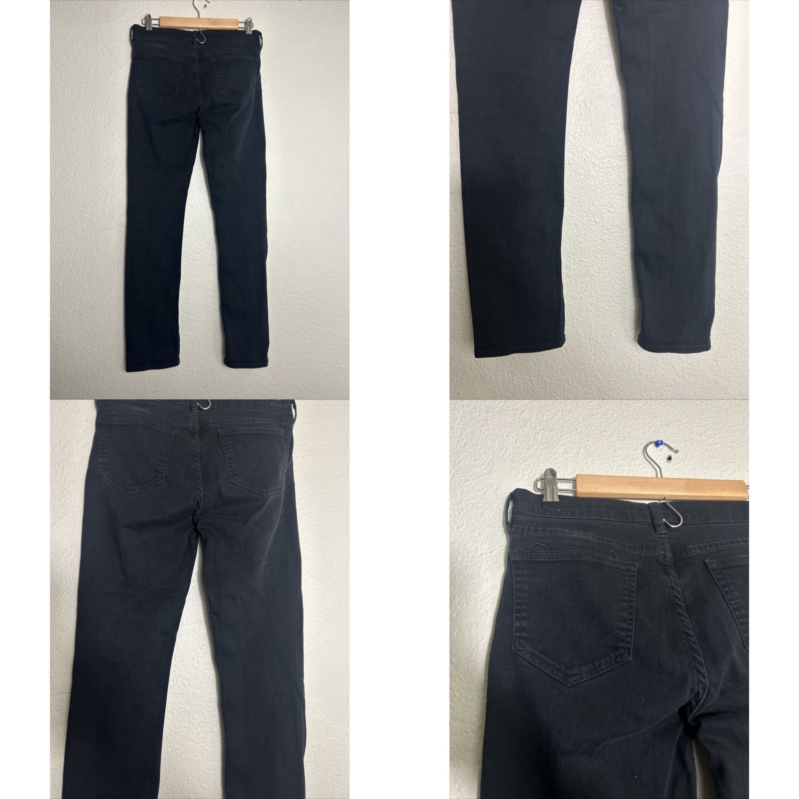 J.Crew J.CREW Reid Pants Black Womens Petite 28 Chino 30x28 Size 28" / US 6 / IT 42 - 8 Thumbnail