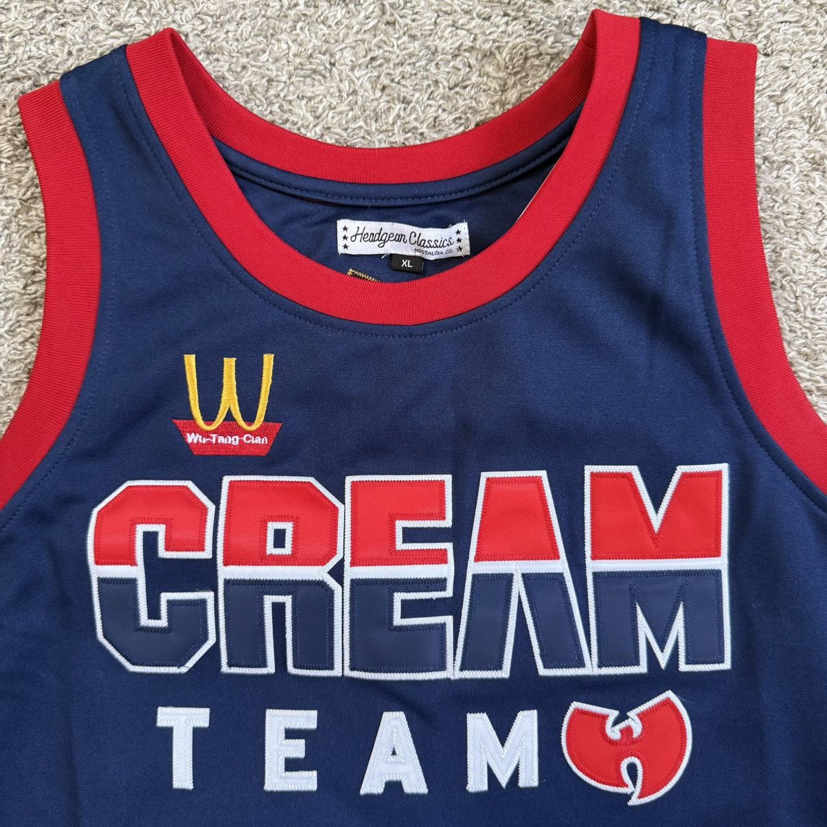 Wu-Tang Clan 🔴Wu-Tang Jersey Size XL Basketball WuTang Globe Rza Gza Size US XL / EU 56 / 4 - 13 Thumbnail