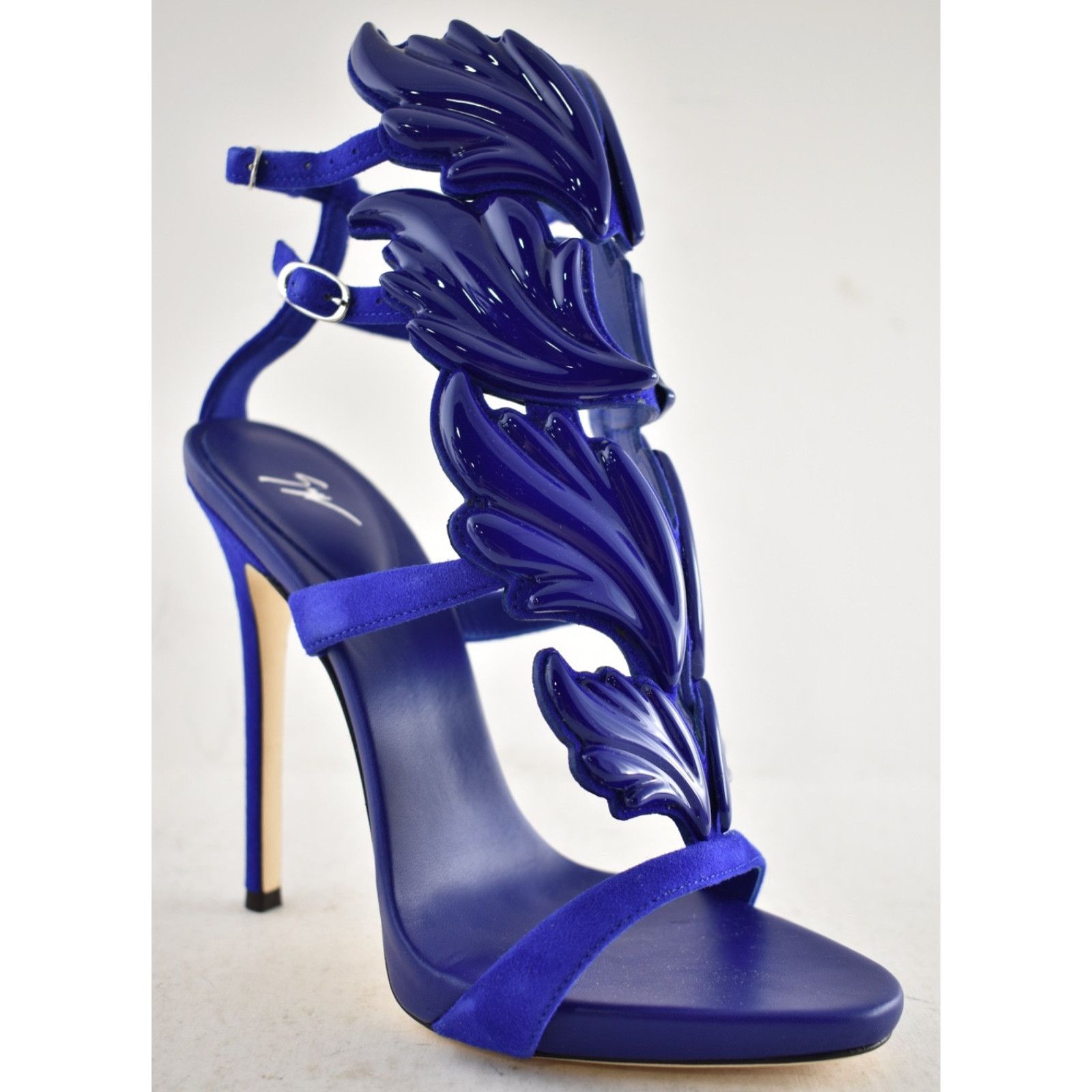 Giuseppe Zanotti Giuseppe Zanotti Cruel Summer Blue Wing Strap Sandal 35 Size US 5 / IT 35 - 4 Thumbnail