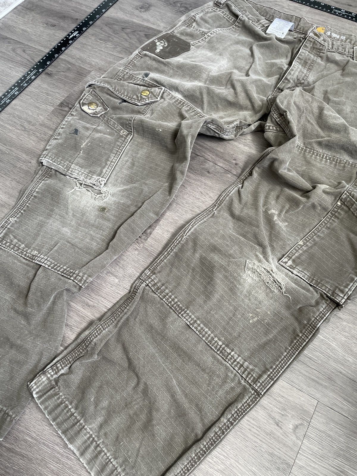 Carhartt × Other Carhartt Double-Knee “Relaxed Fit” Rip-stop Pants (Sz.38x30) Size US 38 / EU 54 - 7 Thumbnail