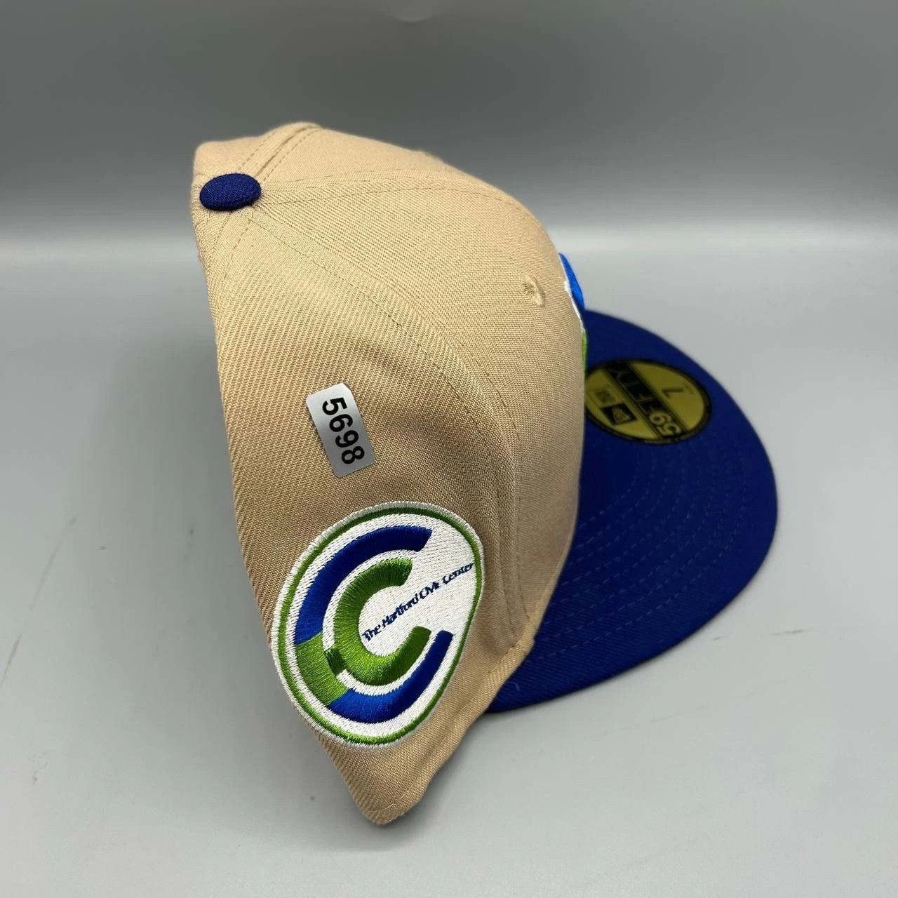 New Era Hartford Whalers Hat Men 7 Brown Blue NHL Fitted Cap New Size ONE SIZE - 10 Thumbnail