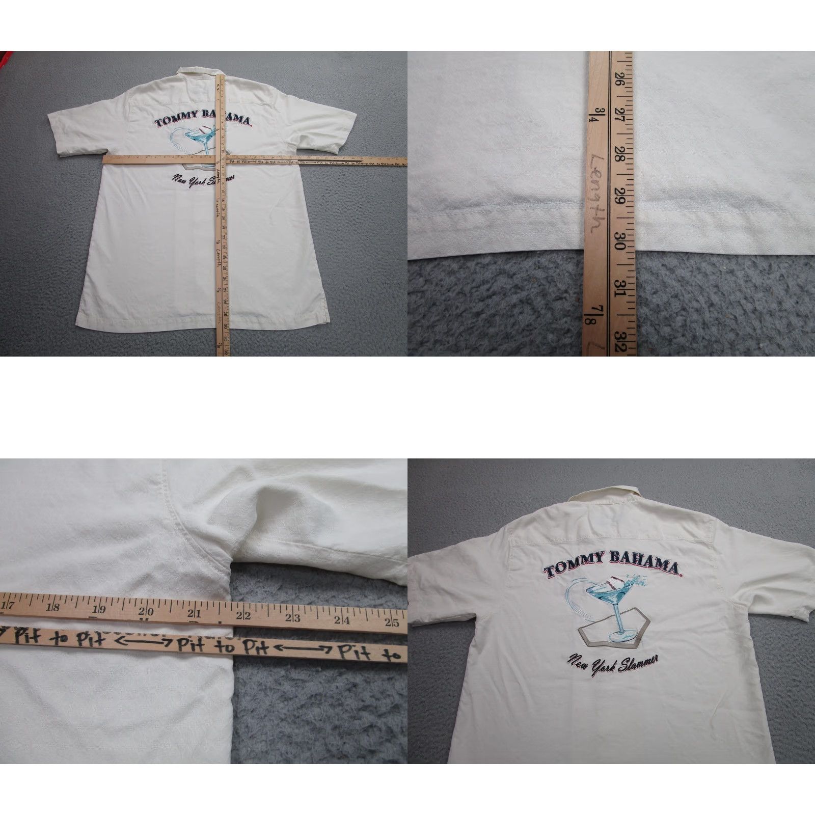 Tommy Bahama Tommy Bahama Shirt Mens M Silk Stadium Collection New York Slammer 2006 Yankees Size US M / EU 48-50 / 2 - 8 Thumbnail
