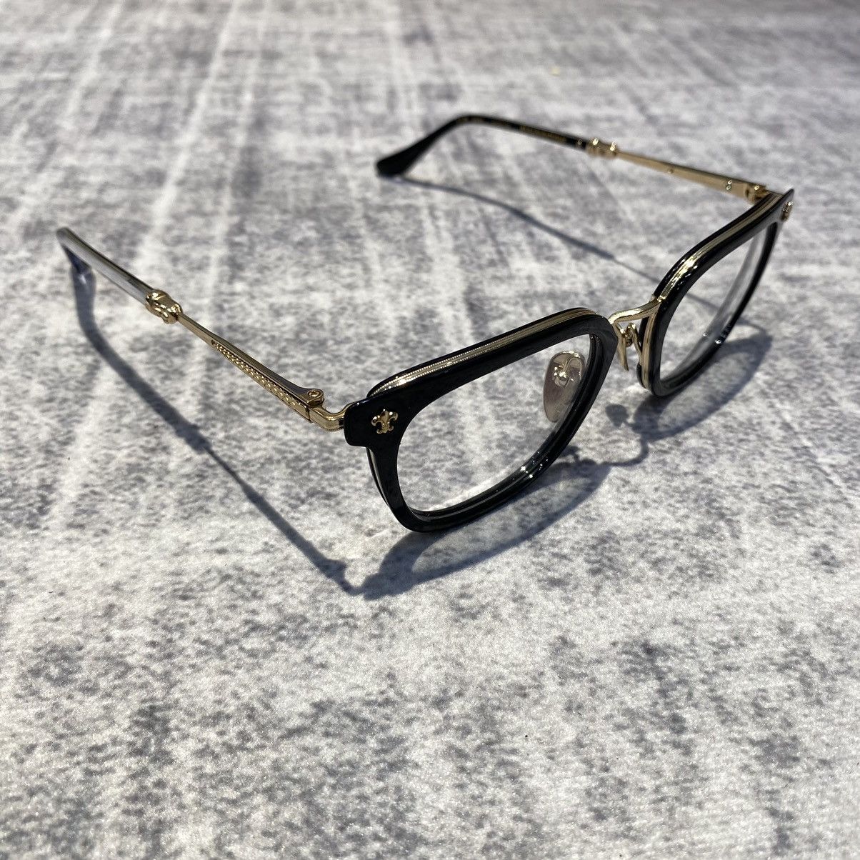 Chrome Hearts CHROME HEARTS STRAPADICTOME BLACK/ GOLD PLATED Size ONE SIZE - 1 Thumbnail