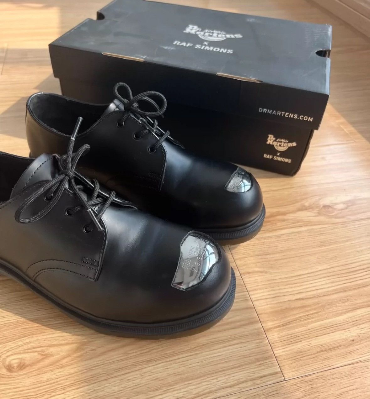 靴 Raf Simons Dr. Martens Double DerbyShoes Raf Simons Dr. Martens Double DerbyShoes Raf Simons and Dr