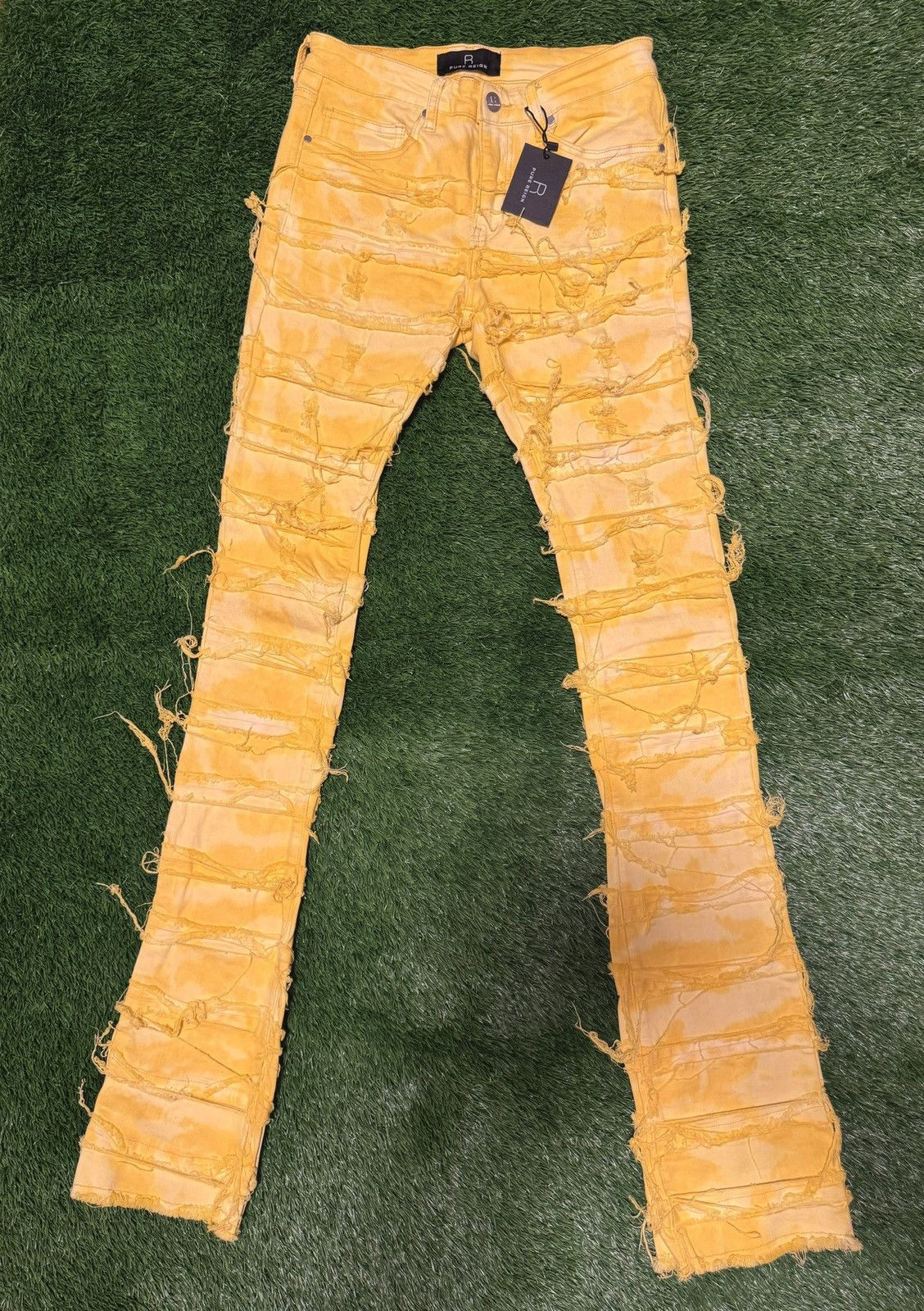 Other Yellow Stacked Jeans brand new Size US 30 / EU 46 - 1 Thumbnail