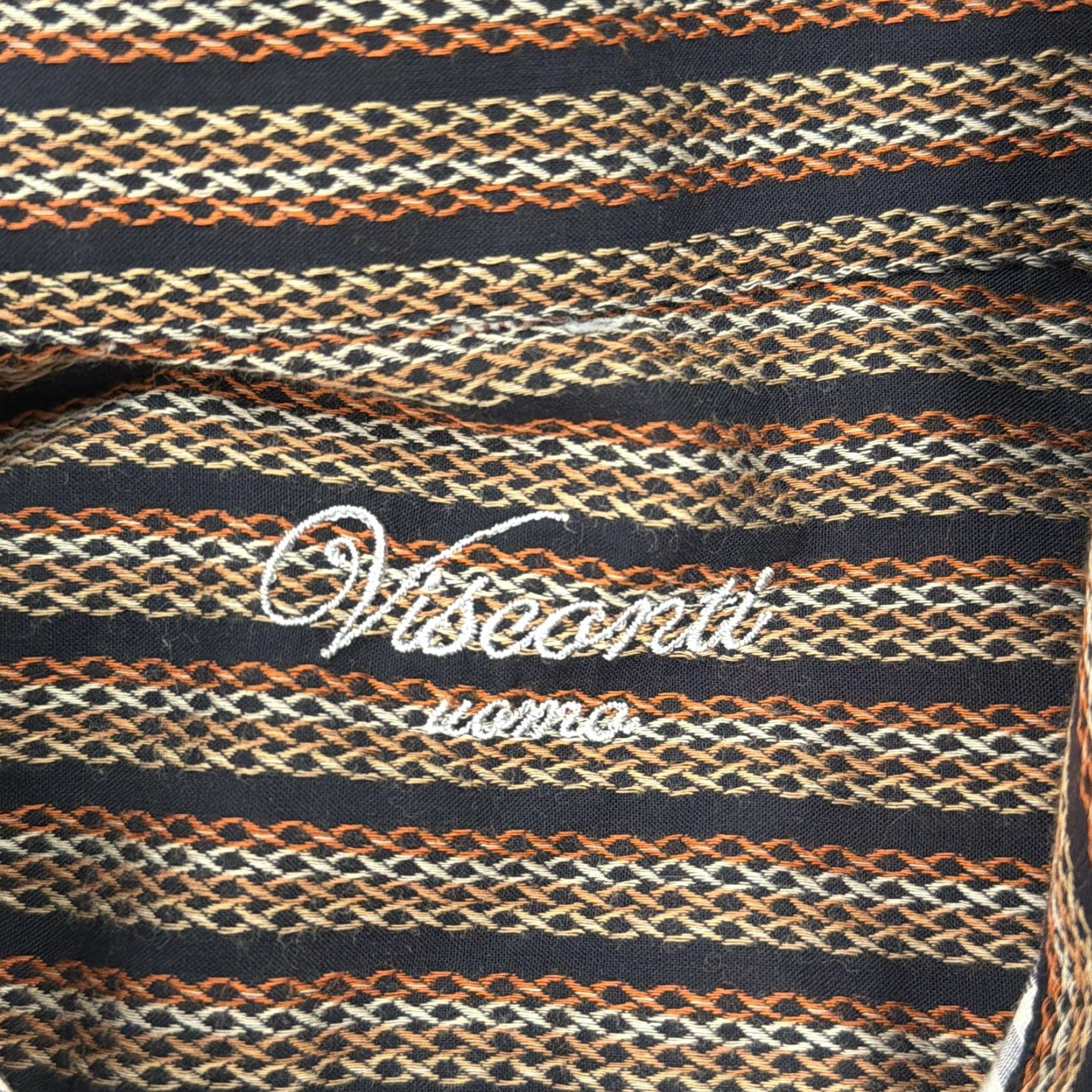 Vintage VINTAGE Visconti Uomo Shirt Mens Large Flip Cuff Plaid Long Sleeve Button Front Casual Size US L / EU 52-54 / 3 - 3 Thumbnail