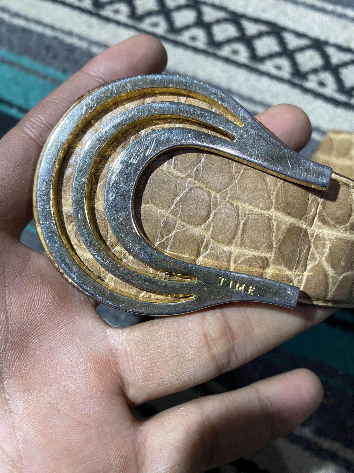 If Six Was Nine 2000s Time - Belt Snakeskin Kmrii Style Size ONE SIZE - 4 Thumbnail