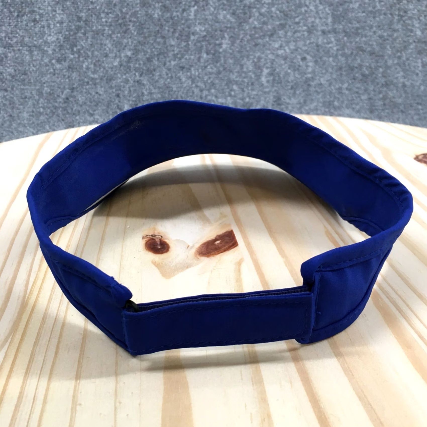 American Needle American Needle Visor Cap Hat Summer Sun Patch Logo Mens One Size Royal Blue Size ONE SIZE - 7 Thumbnail
