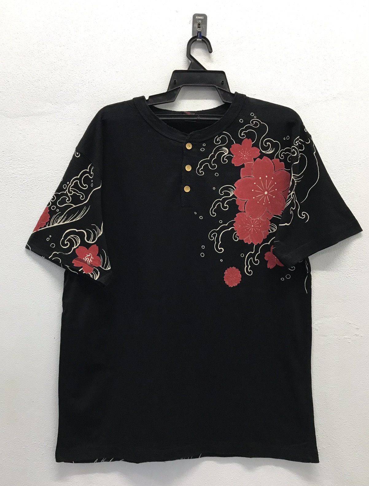 Japanese Brand × Vintage Vintage Japanese Flower Sukajan Shirt Size US XL / EU 56 / 4 - 1 Thumbnail