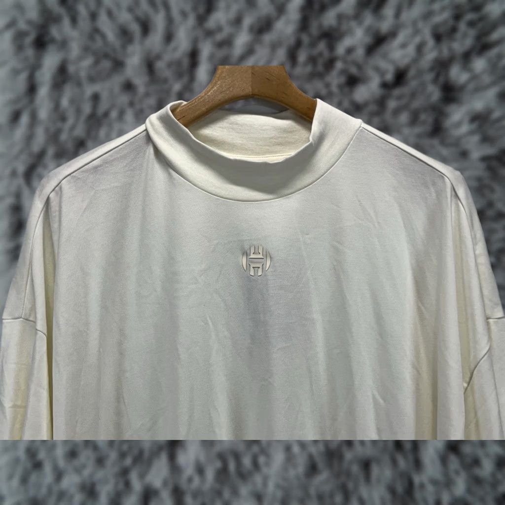 Adidas Adidas James Harden Travel Tshirt Men 2XL Ivory Mock Neck Shirt Men’s X. Size US XXL / EU 58 / 5 - 1 Thumbnail